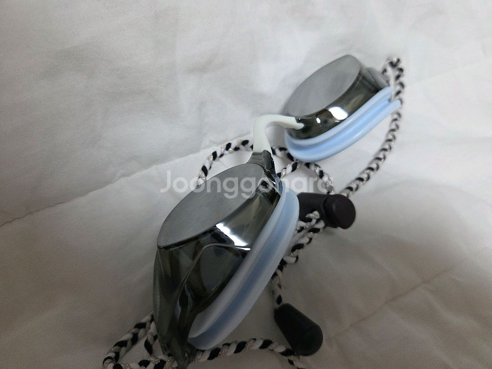 스피도 우먼스 뱅퀴셔 3.0 미러 수경 블루그레이--8