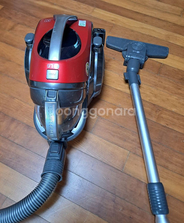 LG대형 유선청소기(침구청소기 덤)--1