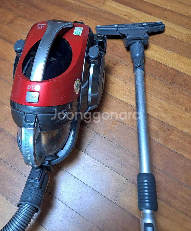 LG대형 유선청소기(침구청소기 덤)--3