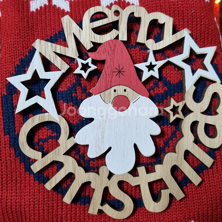 크리스마스 벽걸이 양말--6