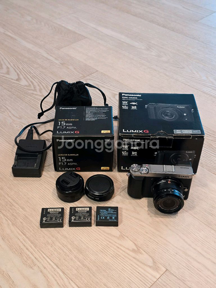 파나소닉 루믹스GX85k+번들렌즈+라이카15mm--3