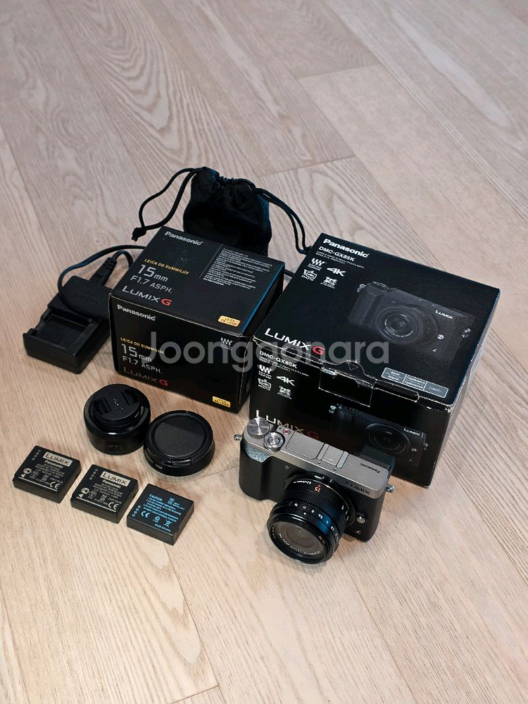 파나소닉 루믹스GX85k+번들렌즈+라이카15mm--0
