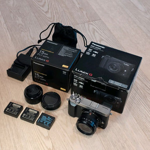 파나소닉 루믹스GX85k+번들렌즈+라이카15mm