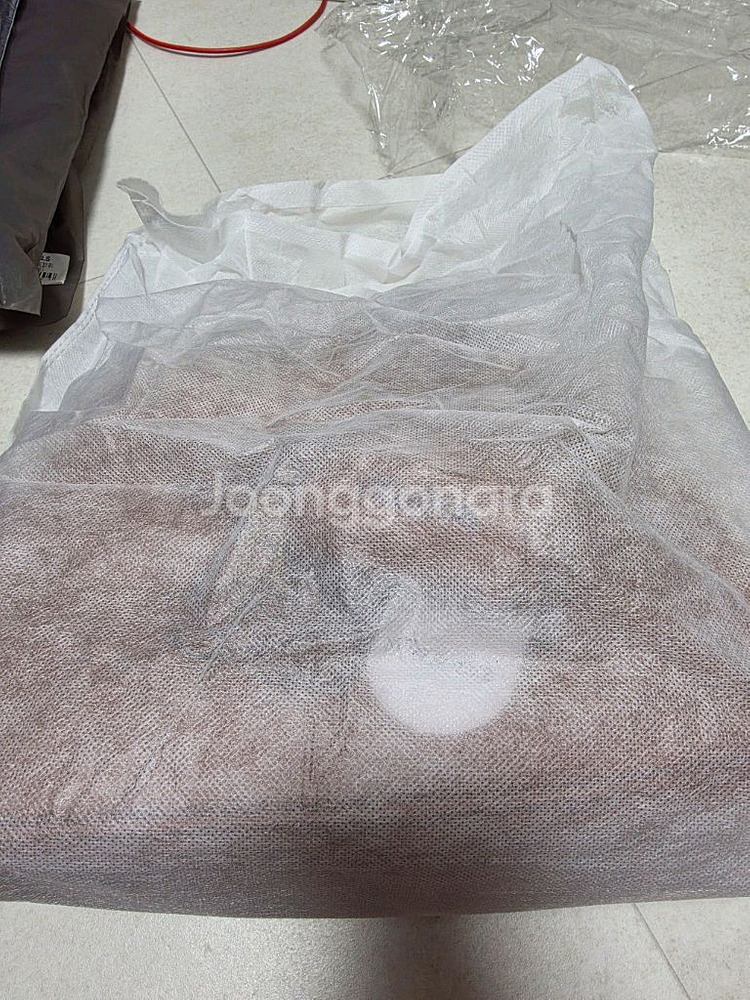 말본 카트백 브라운 팝니다 토트백 파우치 손가방--2