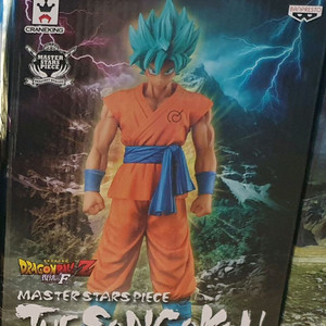 드래곤볼 피규어 MSP 손오공 블루 금고양이