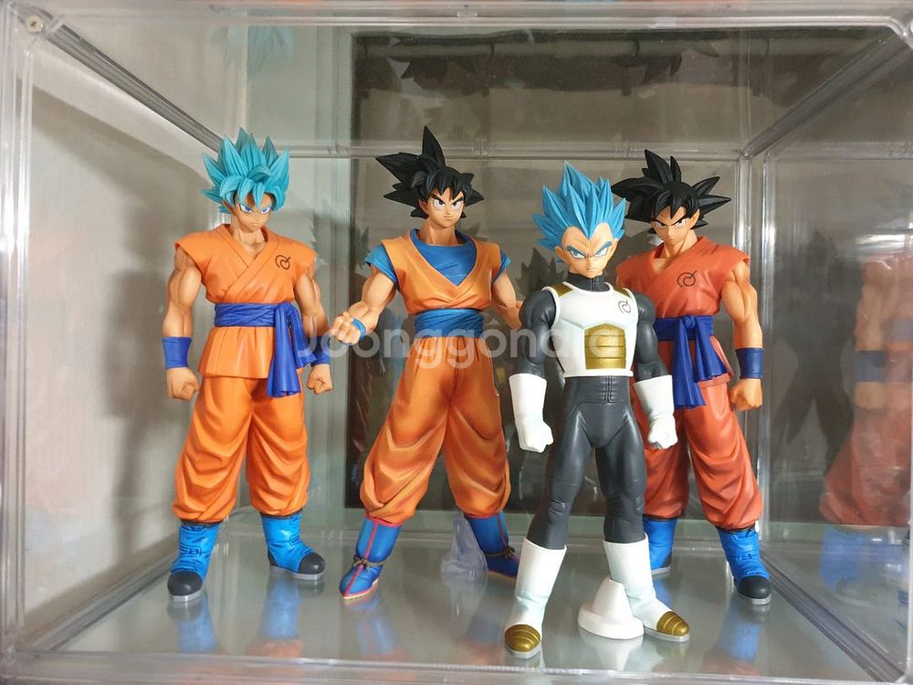 드래곤볼 피규어 MSP 손오공 블루 금고양이--1
