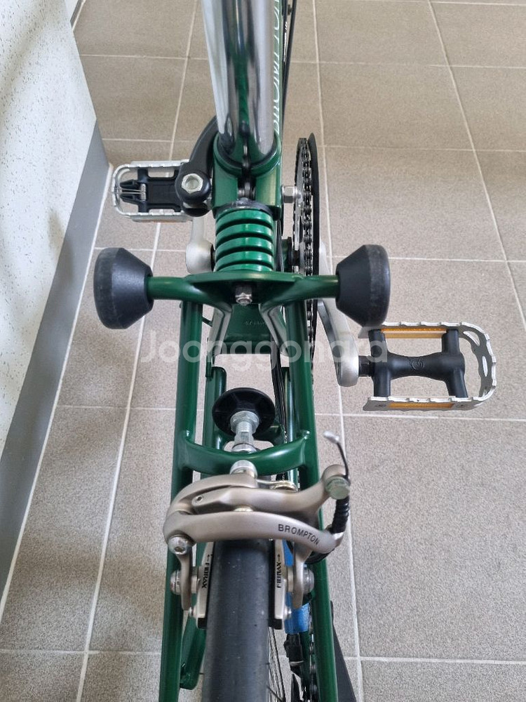 브롬톤 레이싱그린 미니벨로 자전거 팝니다--7