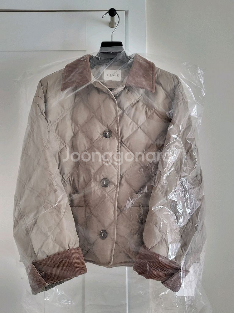 타임 퀼팅 구스 다운 점퍼(더캐시미어 시스템 한섬)--7