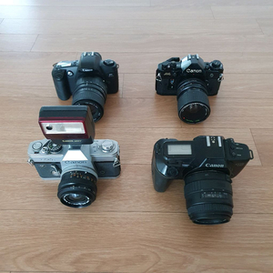 캐논 필름카메라 4대 일괄