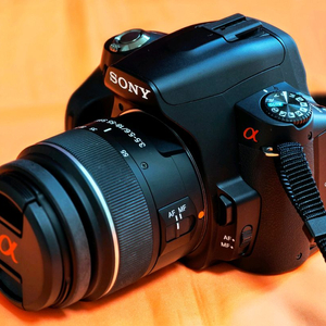 소니 Alpha a230 DSLR 카메라 풀세트