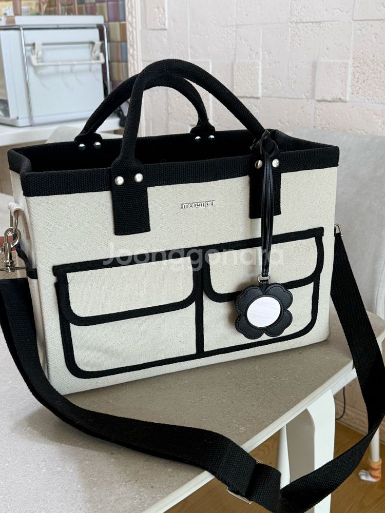 moremoot 아이보리 기저귀백--0