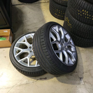 F타입 19인치 순정휠 + evo z