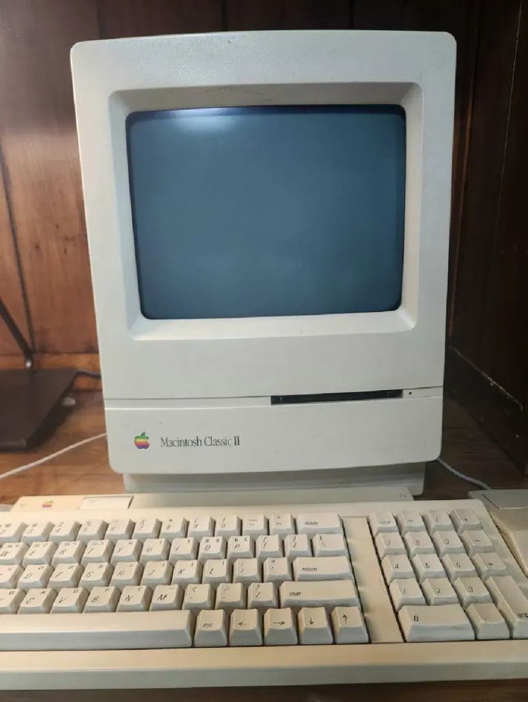 애플 올드맥 매킨토시 클래식 2 정크 애플 컴뷰터 이미지