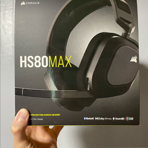 커세어 hs80max 헤드셋