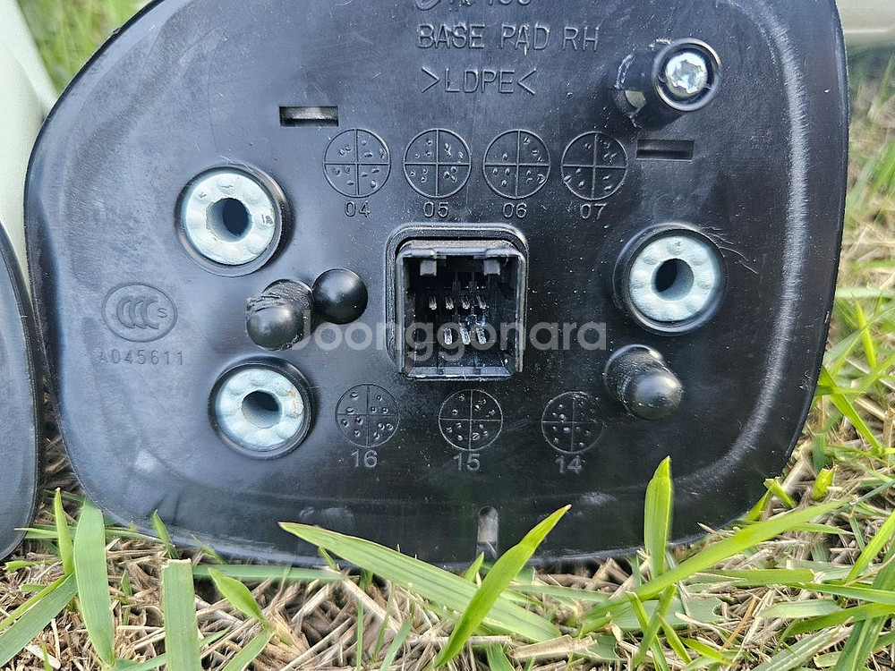 투리스모 사이드미러 세트 색상 WAA--6