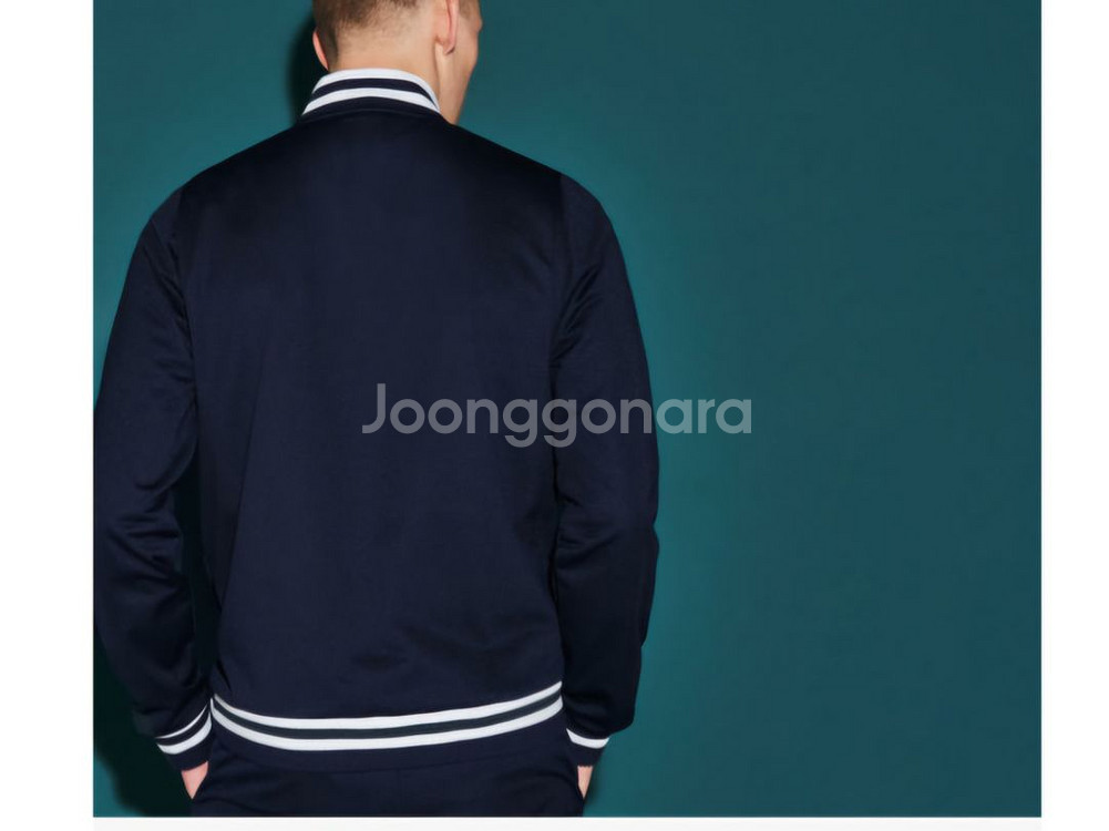 정품 라코스테 집업 스포츠 라코스테 블루종 자켓 네이비--3