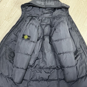 스톤아일랜드 크링클랩스 롱패딩 XL