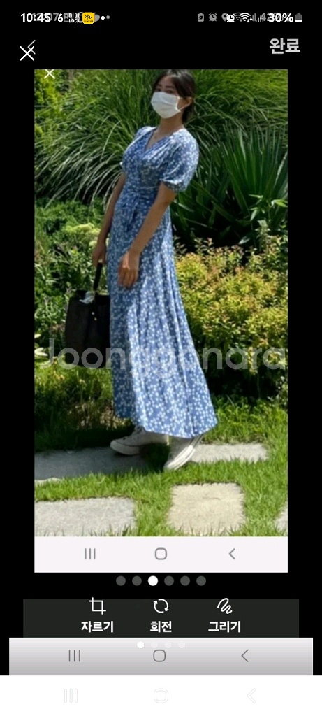 하객룩 스판 입니다 랩 원피스 여성 새거예요 봄--1