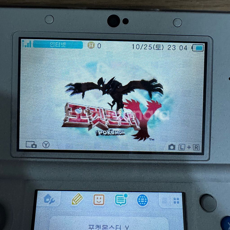 닌텐도 3ds 포켓몬스터 Y 곽팩--3