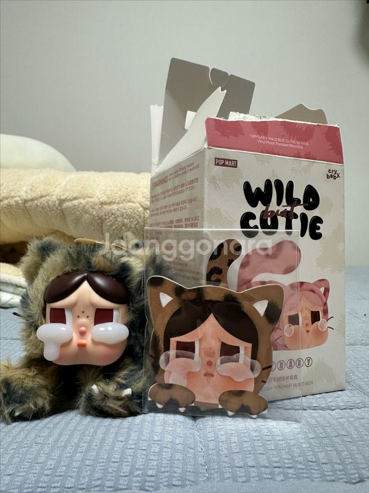 (정품, 새상품) 팝마트 크라이베이비 표범냥이 시크릿--1
