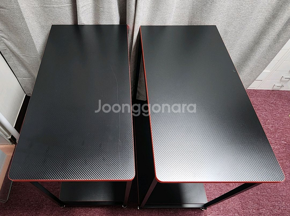 에이픽스 컴퓨터 책상 게이밍 테이블 + 사이드테이블 2--2