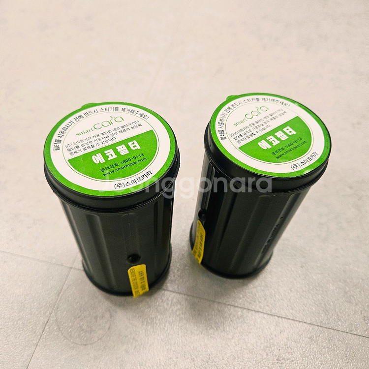 (미개봉)스마트카라 PCS 350 정품 필터 2개(1세--0