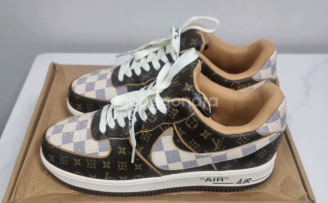 루이비통 x 나이키 에어포스 1 바이 버질 아블로 모노--4