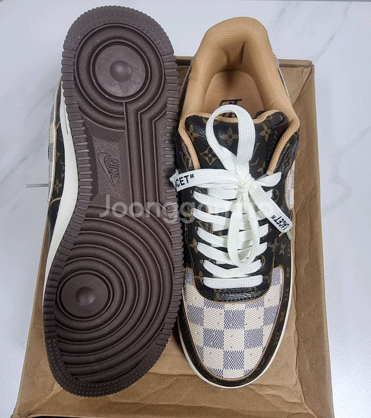 루이비통 x 나이키 에어포스 1 바이 버질 아블로 모노--8