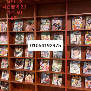 만화방책장 70개 개당 3만원 만화책장 선반 다이