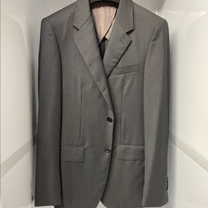 솔리드옴므 봄가을 챠콜 패턴 블레이져 95사이즈