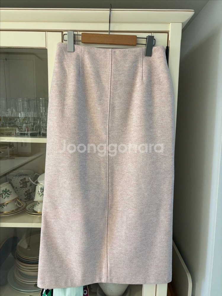 새상품 인더바즈 제작 겨울 미디스커트m--0