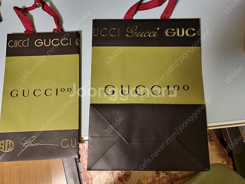 명품 쇼핑백 구찌,디올쇼핑백 새제품 2개 택포 14--0