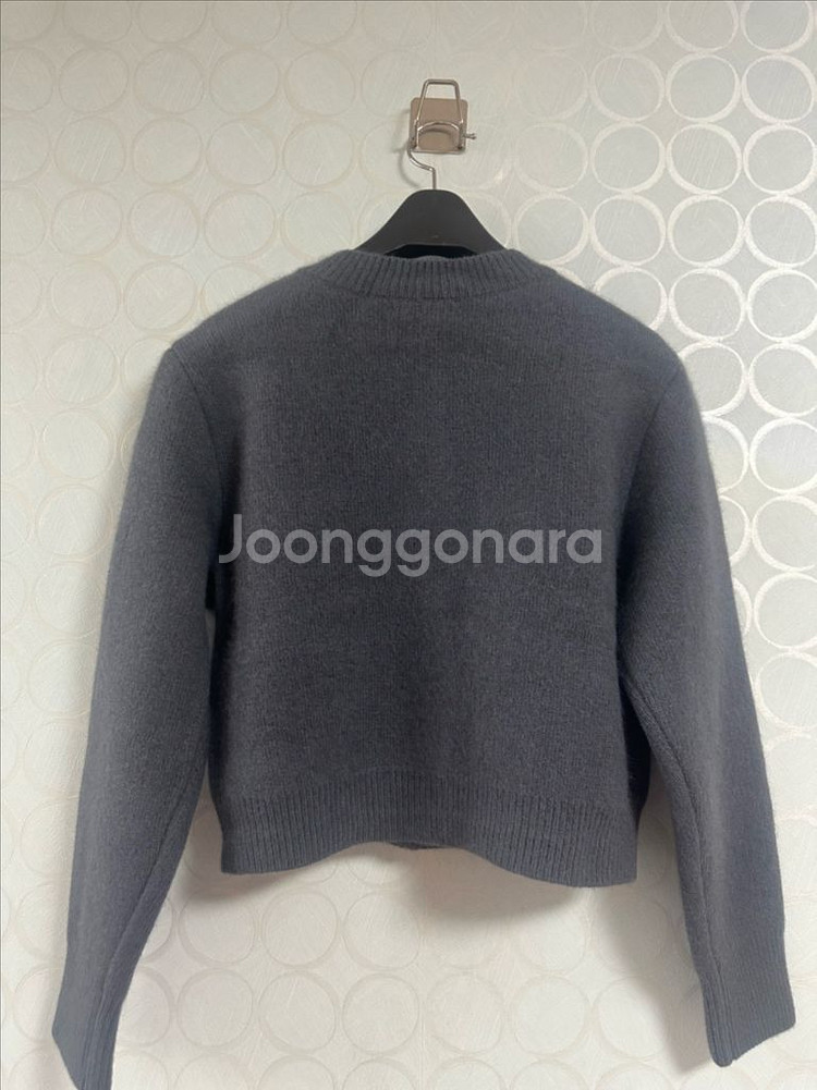 OBZEE 라쿤 블렌드 크롭 가디건--1