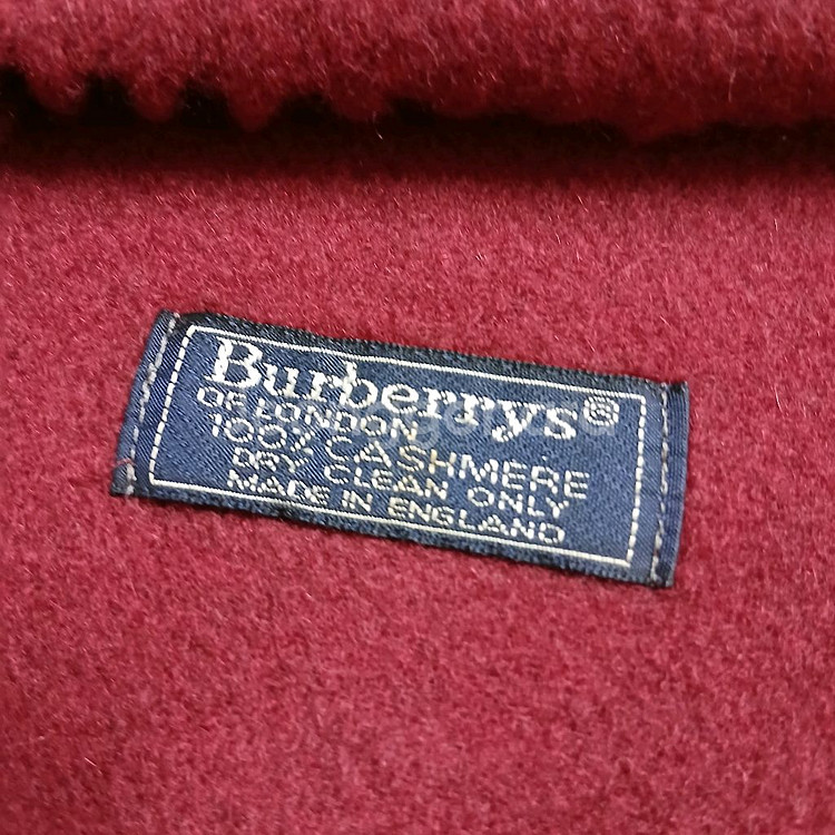 정품 버버리 캐시미어 100 머플러--1