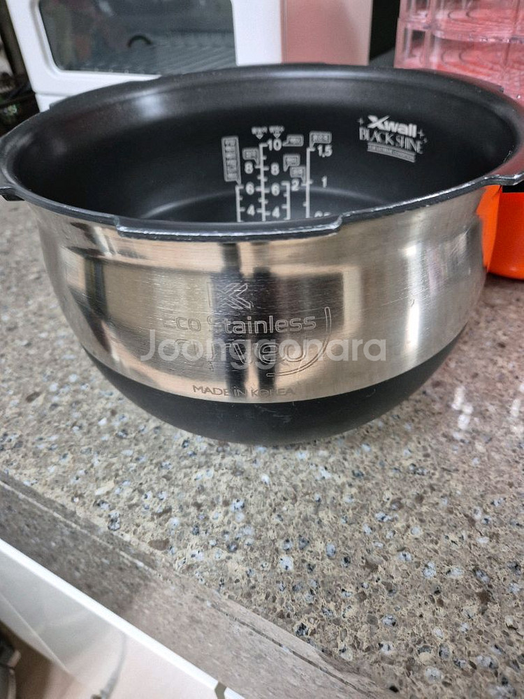 쿠쿠 10인용 커브드내솥--0