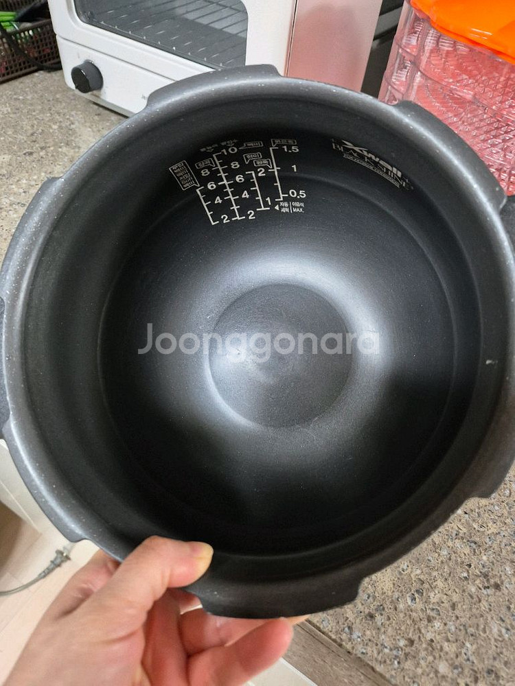 쿠쿠 10인용 커브드내솥--5