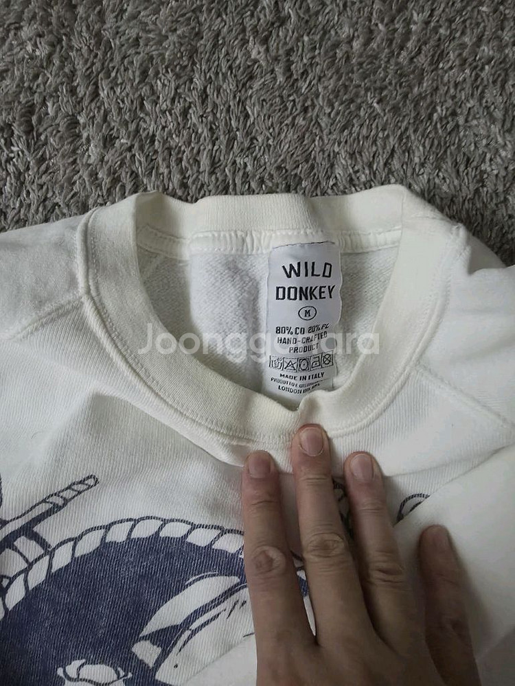 와일드동키 seabees 맨투맨 M--4