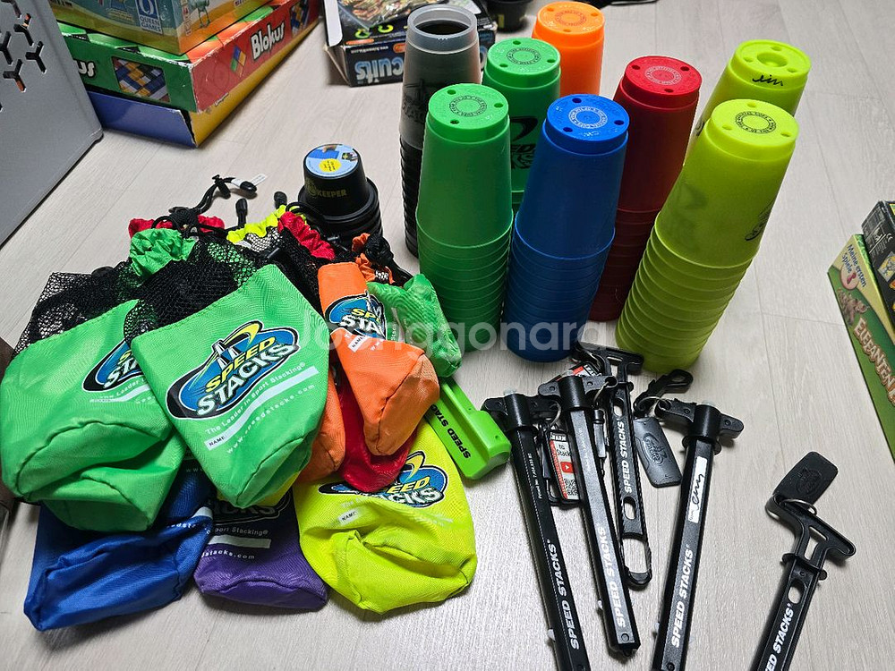 스포츠 스태킹 컵 홀더 타이머 매트.판매--1