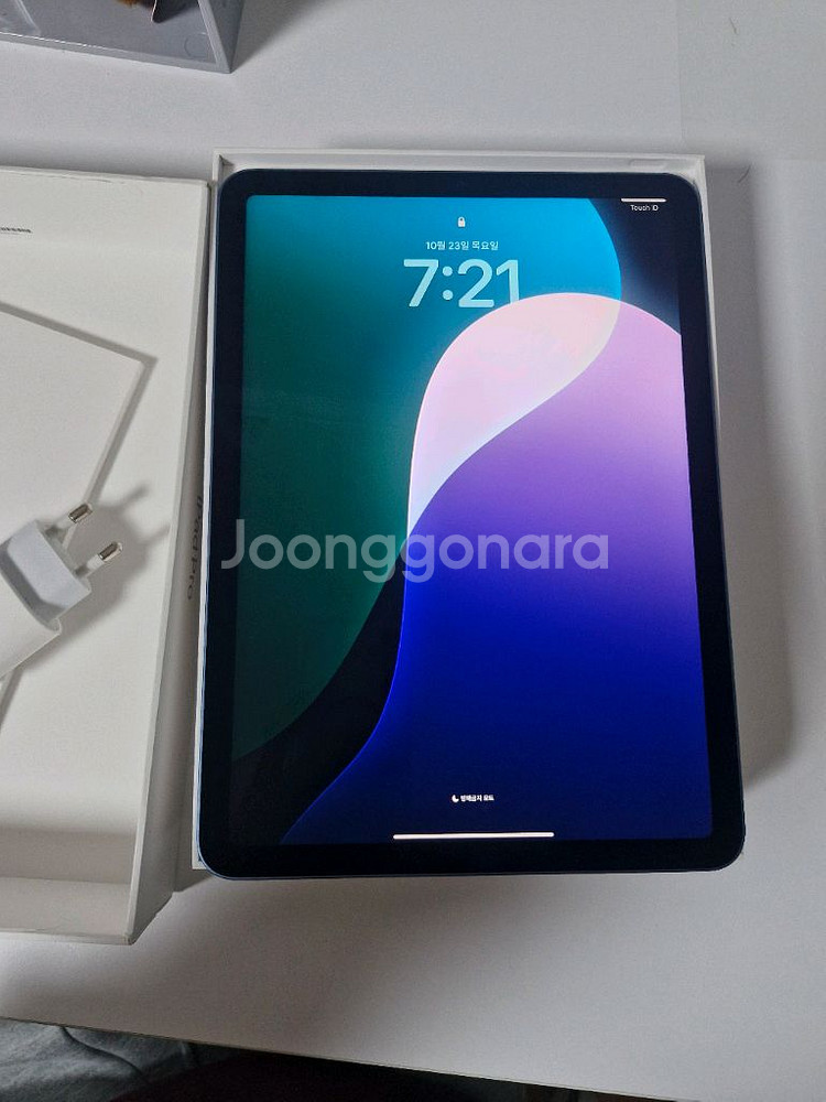 아이패드 에어 5세대 64기가 블루--2