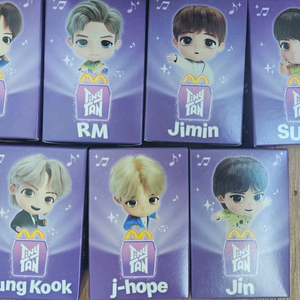 BTS 맥도날드 해피밀 이미지