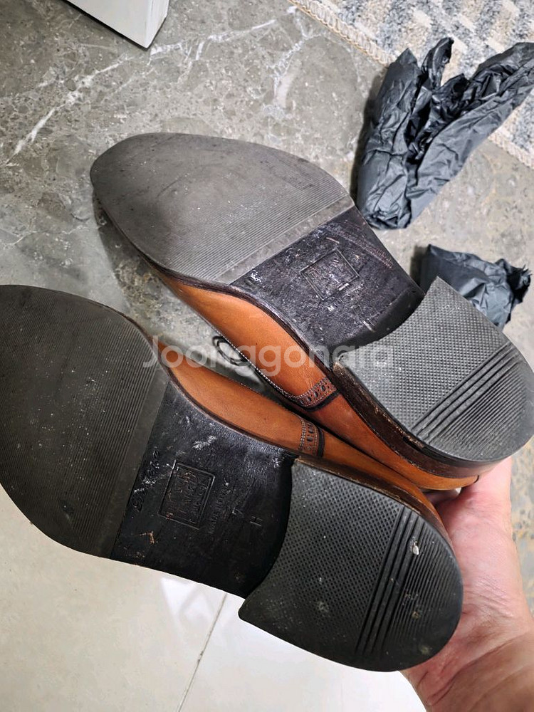 아테스토니 블랙라벨 정장구두 7사이즈--2