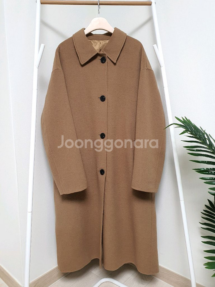 스튜디오톰보이 오버핏 울 롱코트--1