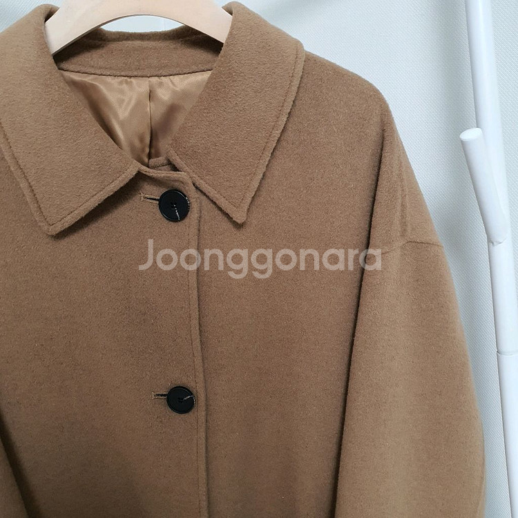 스튜디오톰보이 오버핏 울 롱코트--2