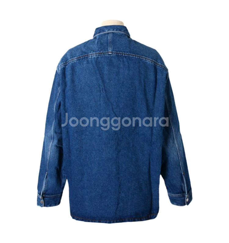 24ss 아미 오버 데님 셔츠자켓 (L, 택만 제거)--1