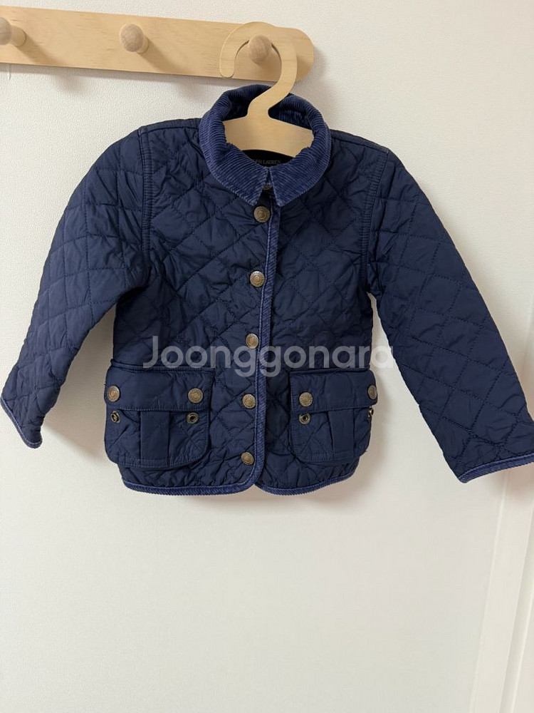 폴로 아기 경량 패딩(2y)--0