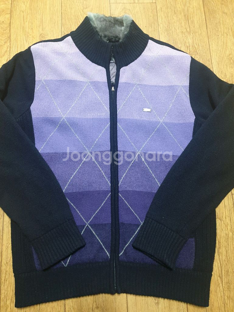 지센 니트 집업 100~105 사이즈입니다--1