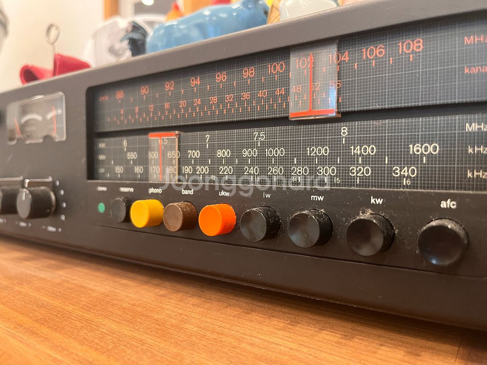 Braun 브라운 빈티지 리시버 / 그룬딕 오디오라마--2