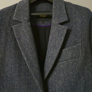 마쥬 헤링본 울 자켓