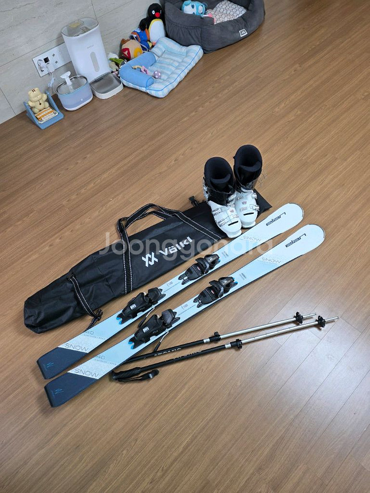 23/24 엘란 스키 LS 140+ 부츠255+폴--0