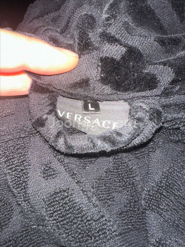 베르사체 가운 샤워 로브--4